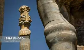 برخورد پلیس با یادگاری‌نویسی بر آثار تاریخی