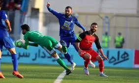 گزارش تصویری دیدار نساجی مازندران - استقلال تهران