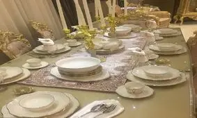 ایده‌های متفاوت برای تزیین میز غذاخوری شیک