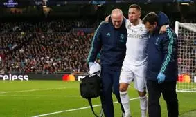 مصدومیت نگران کننده هازارد مقابل PSG