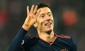 رکورد تاریخی لواندوفسکی در لیگ قهرمانان