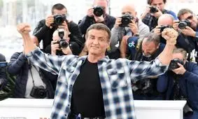 عکس| ترامپ خودش را به شکل سیلوستر استالونه درآورد