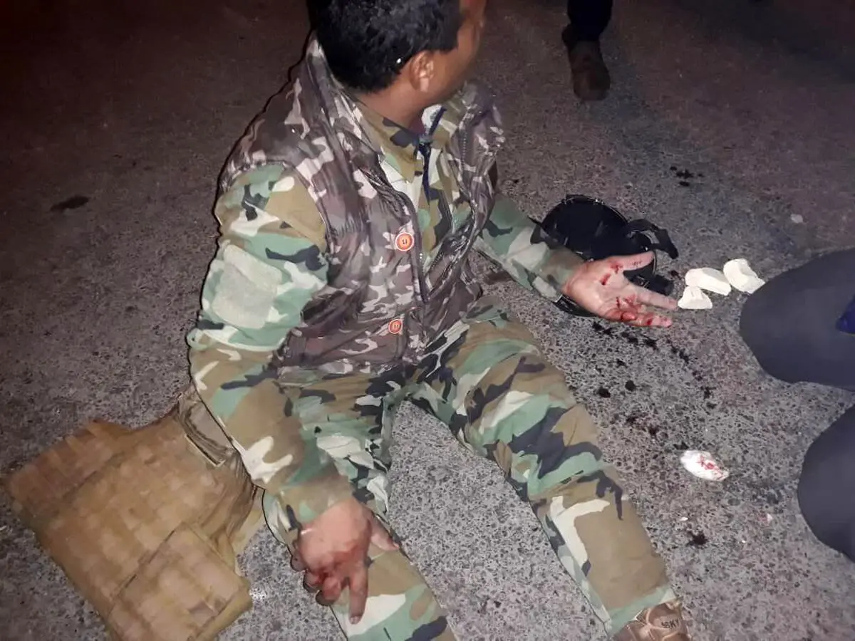 پلیس کربلا: اغتشاشگران شماری از نیروهای انتظامی را زخمی کردند