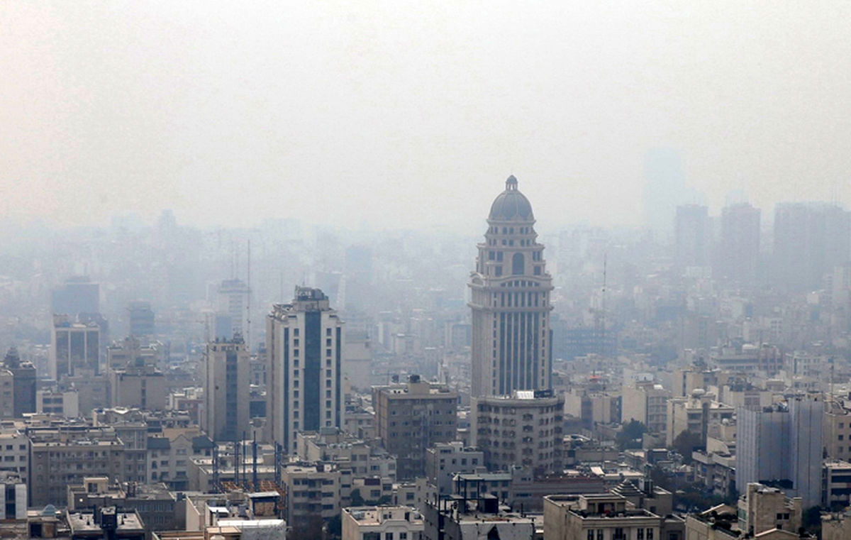 وضعیت هوای تهران در ۸ آذر؛ ناسالم برای گروه‌های حساس