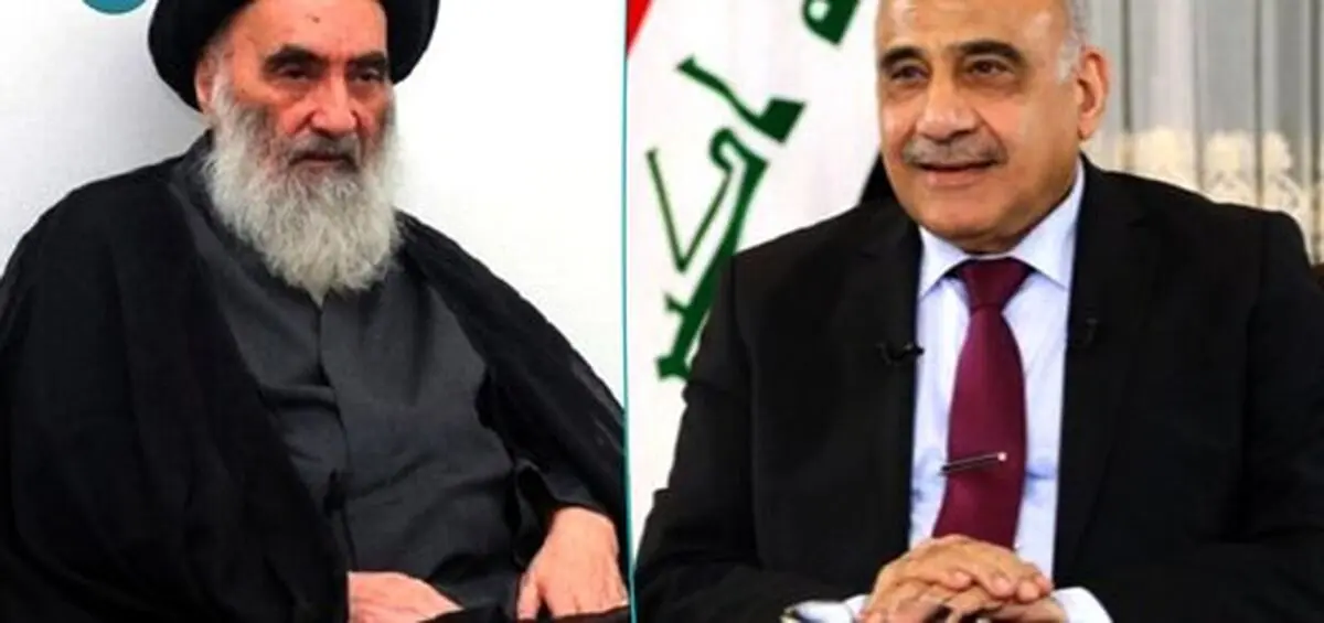 احزاب عراقی: آیت الله سیستانی از عبدالمهدی سلب اعتماد کرده است