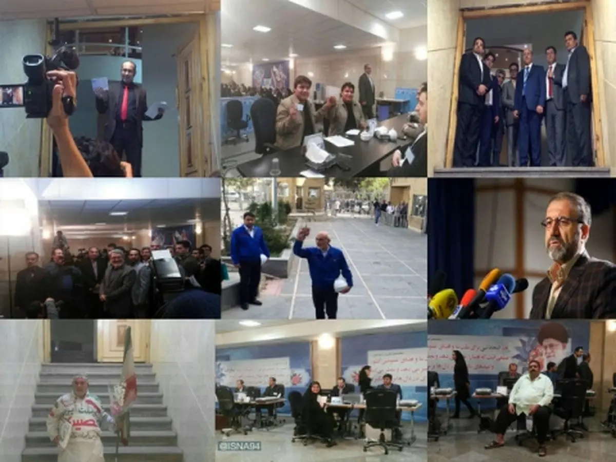 گزارش تصویری خبر فوری از حاشیه های اولین روز ثبت نام مدعیان پاستور