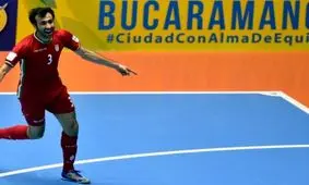 نام ملی‌پوش فوتسال ایران در بین 10 بازیکن جهان قرار گرفت