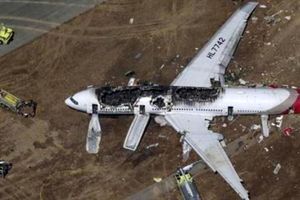 زنده سوختن 9 نفر در سقوط هواپیما