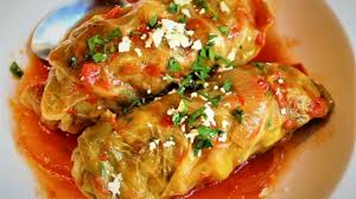 طرز تهیه دلمه کلمپیچ
