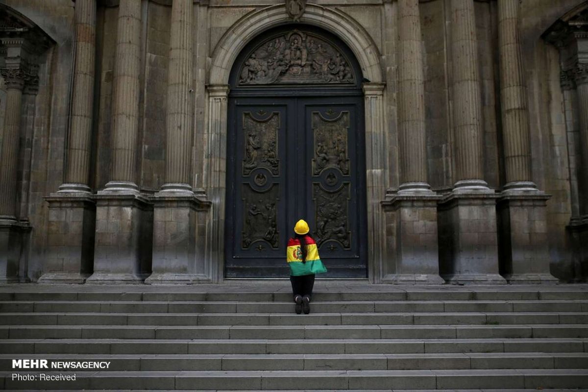 استعفای رئیس جمهور بولیوی+ عکس