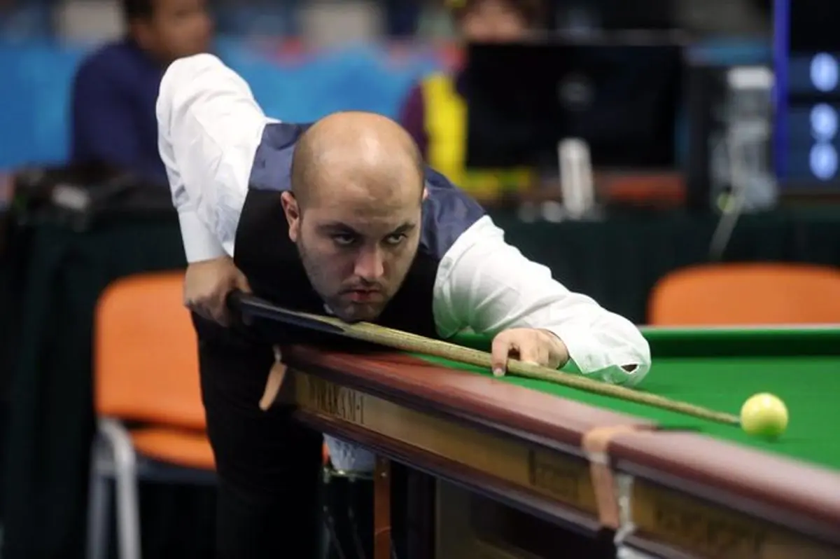 جایگاه چهاردهمی امیر سرخوش در رنکینگ چلنج تور اسنوکر