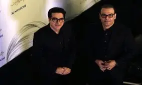 هم‌آوایی همایون شجریان و علیرضا قربانی با "افسانه چشم‌هایت" + فیلم