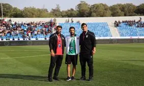 خوش و بش طارمی با رسن و عکس یادگاری پرسپولیسی‌های ایران و عراق