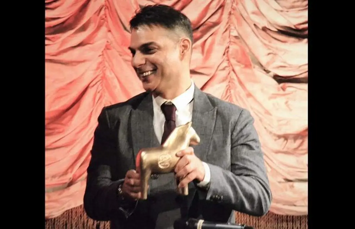 پیمان معادی اسب برنزی جشنواره استکهلم را دریافت کرد