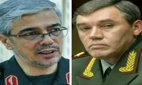 تماس عالی ترین مقامات نظامی ایران و روسیه درباره سوریه/ ایران و روسیه بر تشدید عملیات‌ها علیه تروریست‌ها در سوریه تاکید کردند