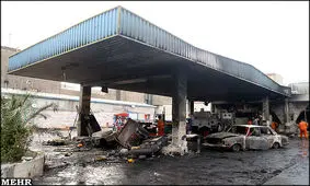 توضیحات پلیس فتا در مورد فیلم آتش زدن پمپ بنزین