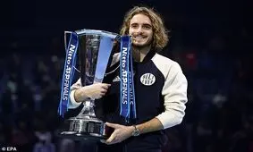 رکوردشکنی تنیسور ۲۱ ساله یونانی با قهرمانی در ATP لندن