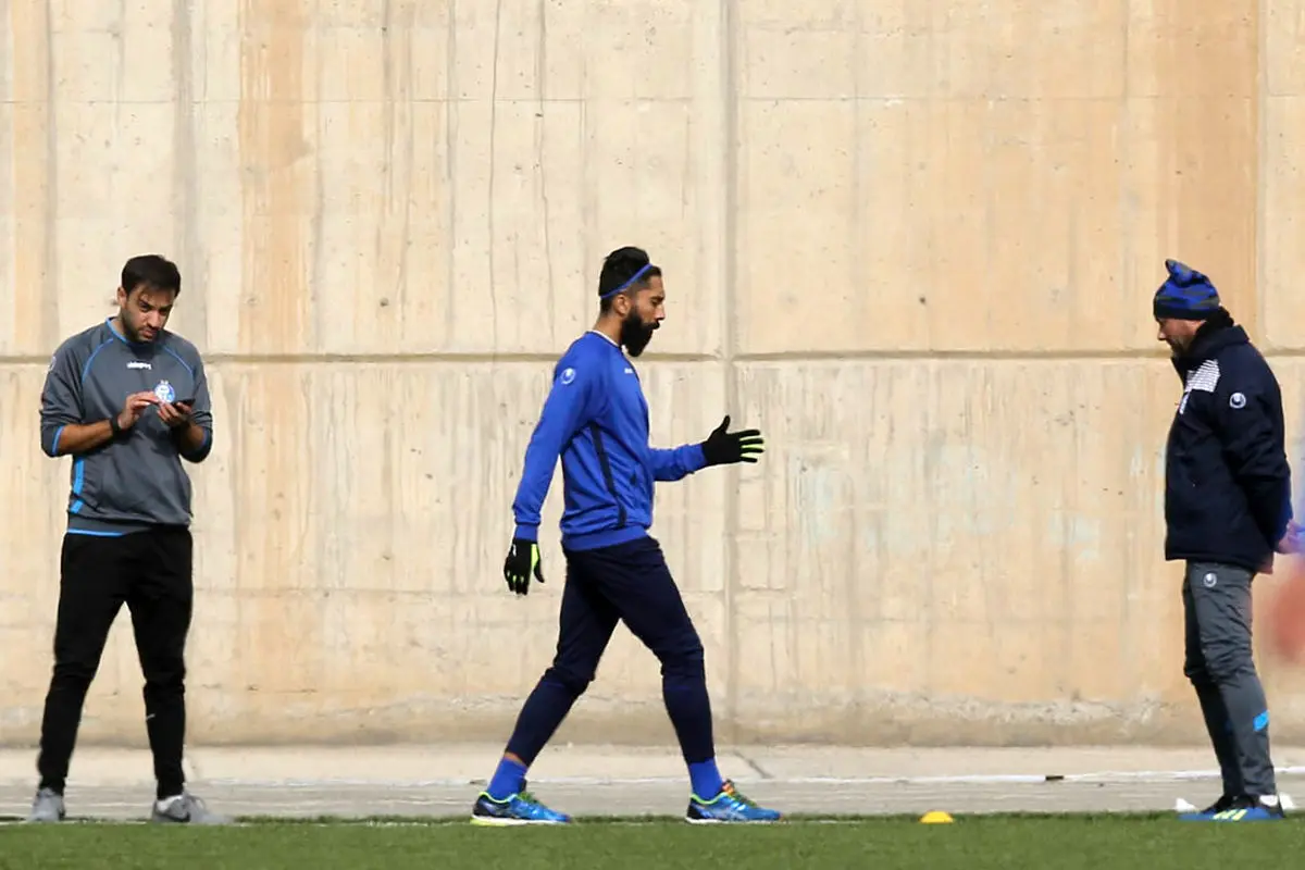 تمرینات فشرده باقری برای رسیدن به نساجی