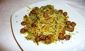 طرز تهیه کلم پلوی شیرازی