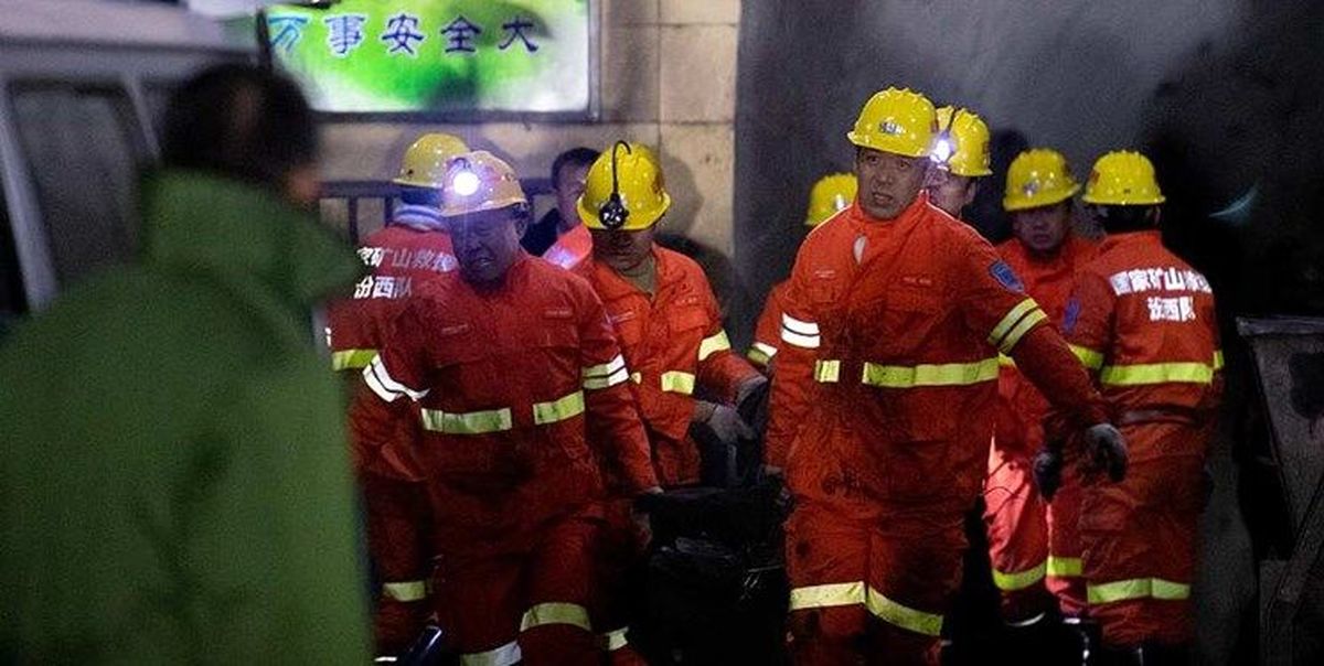 ۱۵ کشته در حادثه انفجار معدن در چین