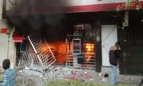 نیسان آشوبگر در دروازه غار متوقف شد