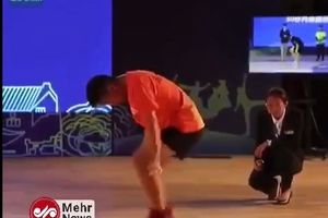 سرعت خارق العاده نوجوان چینی در پریدن از روی طناب