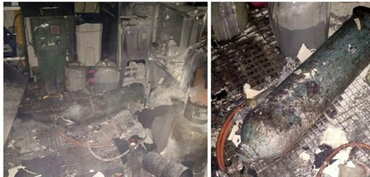 سوختگی شدید 2 نفر در کارگاه کفش ارومیه