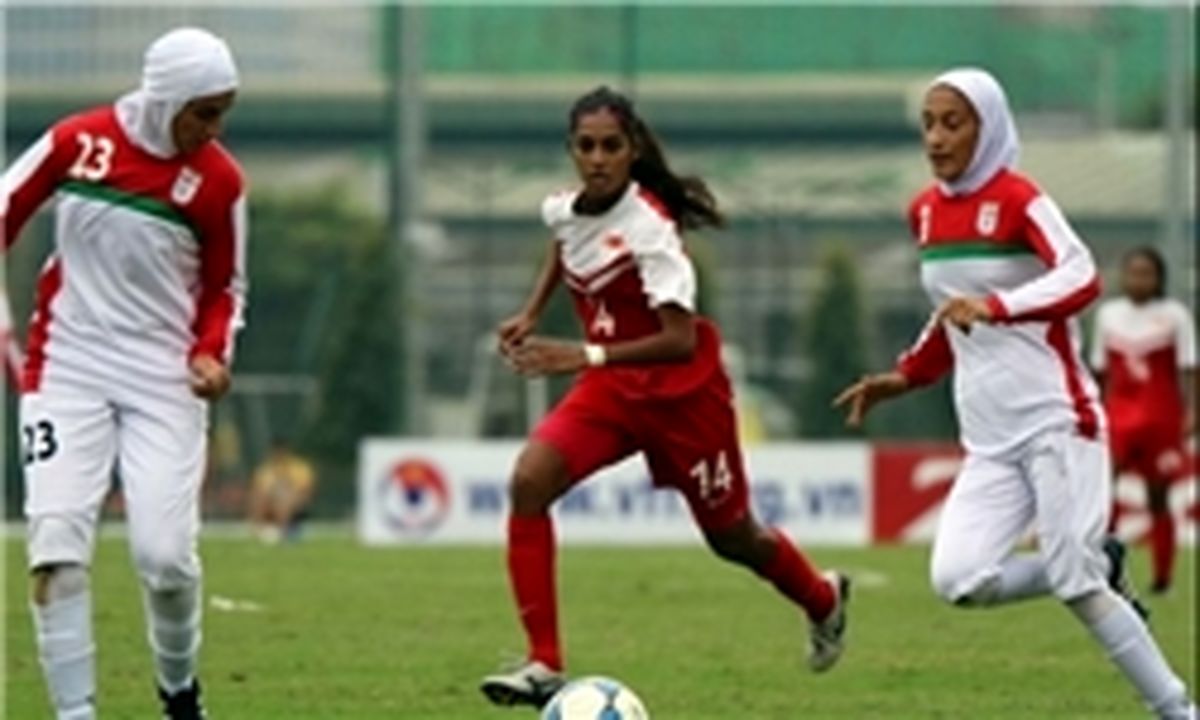 فوتبالیست‌های زن ایرانی به راحتی از سد سوریه گذشتند