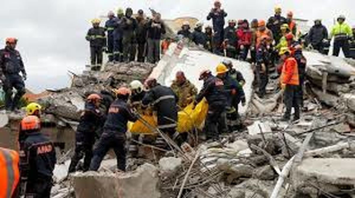 پایان عملیات جست‌وجوی قربانیان زلزله در آلبانی