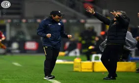 کونته و تاریخسازی روی نیمکت اینتر