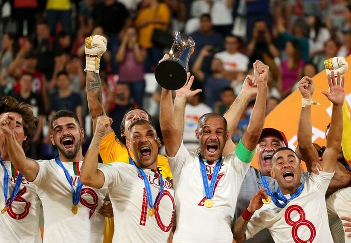 قهرمانی پرتغال در جام جهانی فوتبال ساحلی