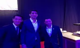 دیدار ژاوی و بیرو در مراسم برترین‌های آسیا