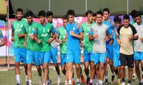 حضور4 بازیکن در آزمون هاى آمادگى جسمانى تیم امید