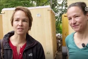 فیلم| توالت‌های سیار بدون آب، ساخت آلمان