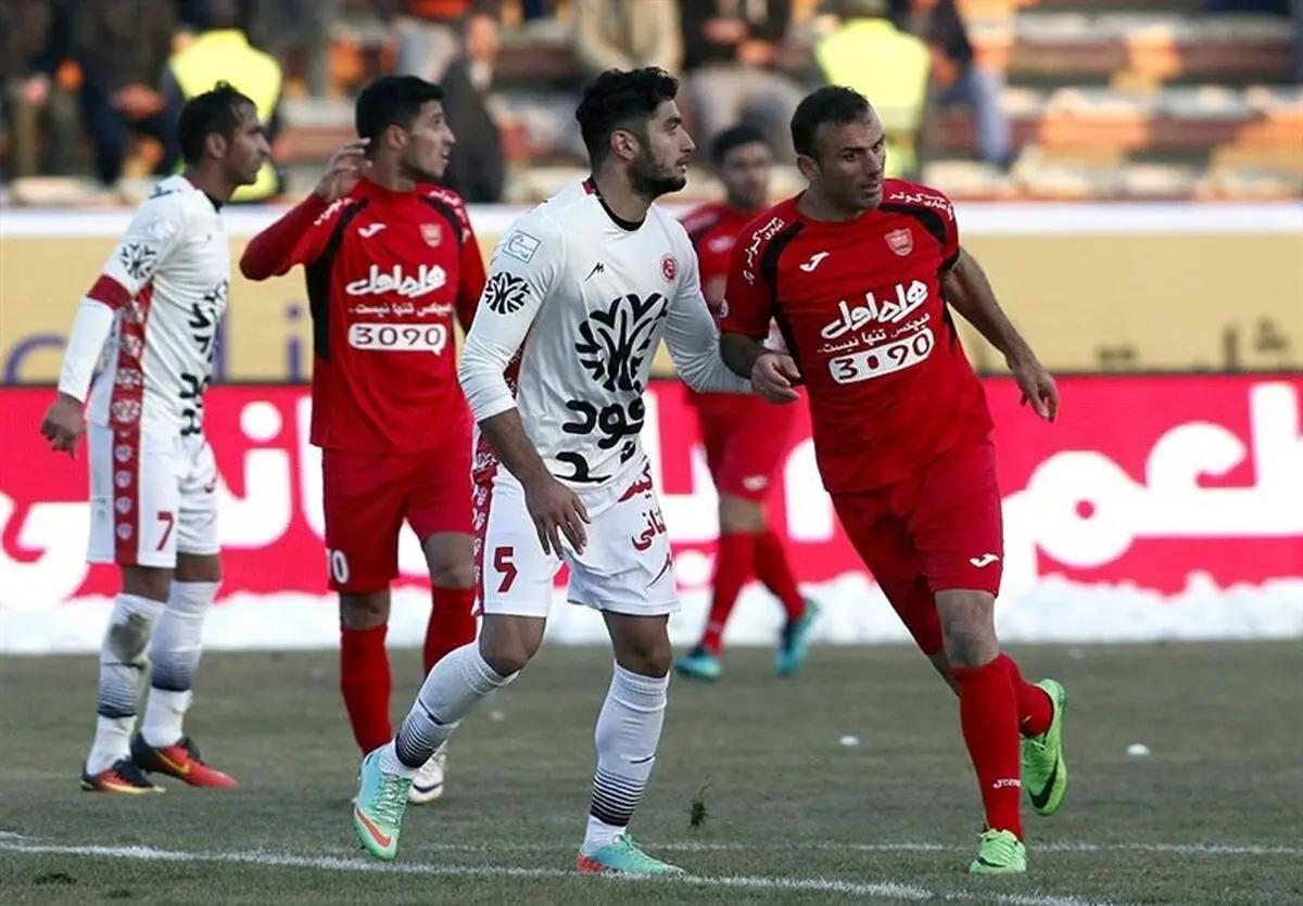 زمان دیدار پرسپولیس - پدیده تغییر کرد