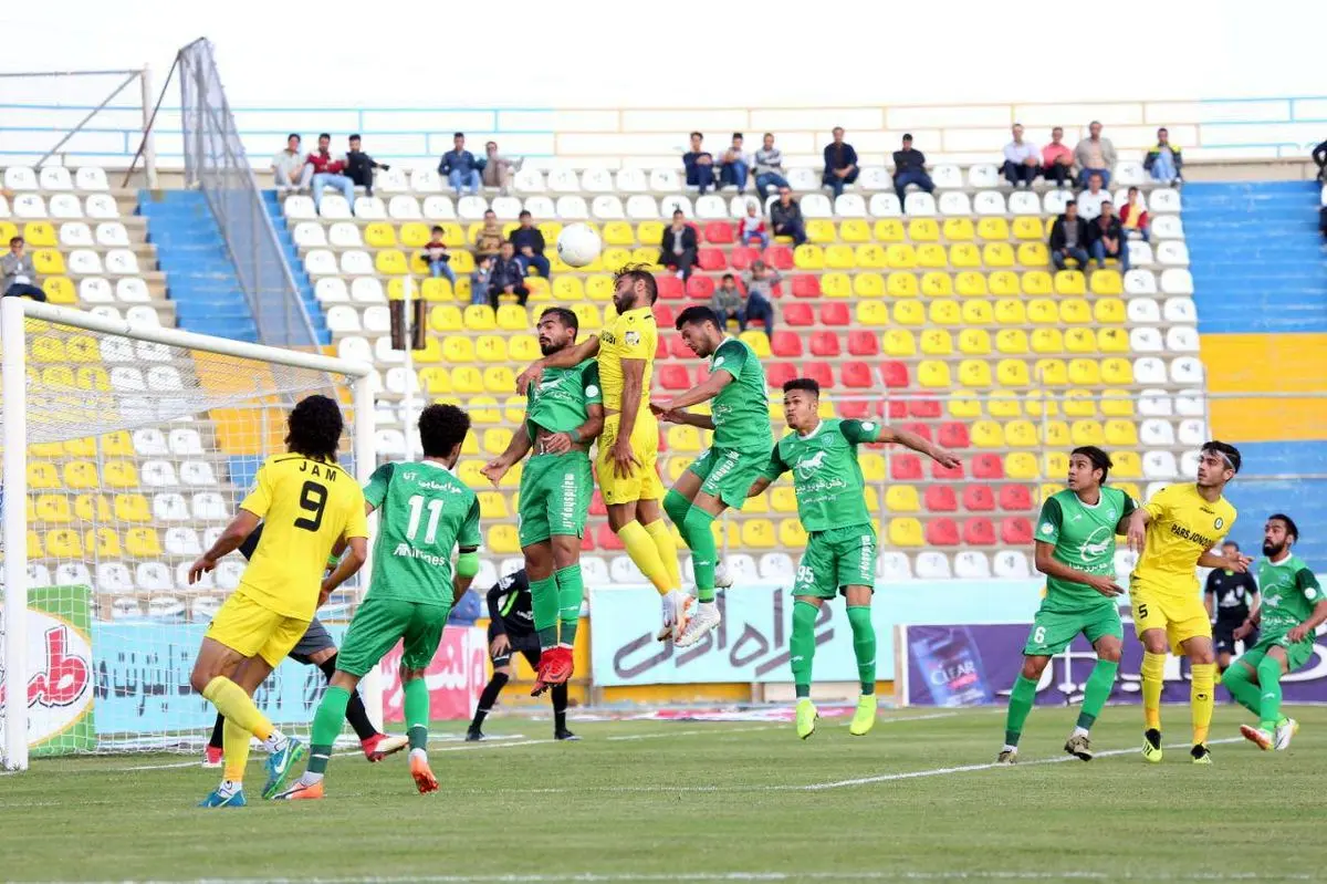 مصاف ماشین‌سازی و پارس جنوبی برنده نداشت