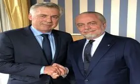 رئیس ناپولی و رد شایعات اخراج آنچلوتی