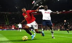 خلاصه بازی منچستریونایتد - تاتنهام (ویدئو)