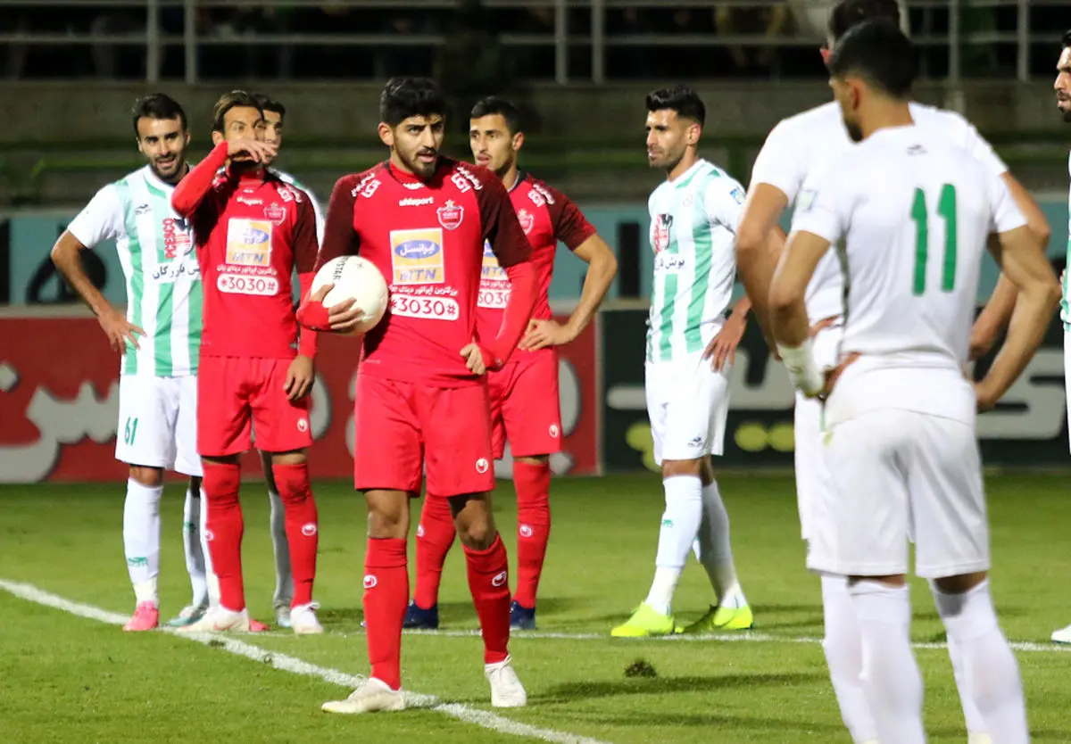 گزارش تصویری دیدار ذوب‌آهن - پرسپولیس