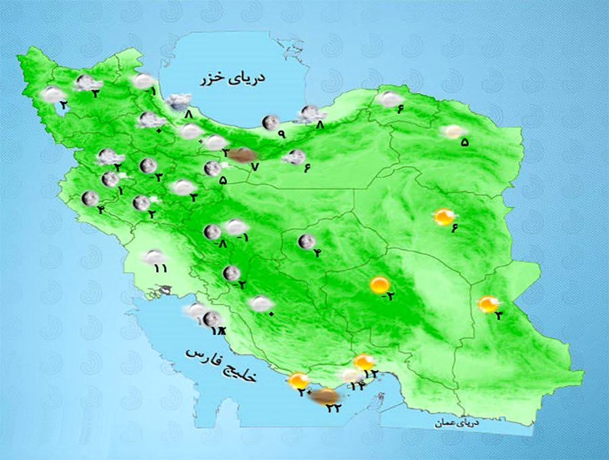 ورود سامانه بارشی جدید از بعدازظهر امروز و هشدار هواشناسی درباره ظغیان رودخانه ها