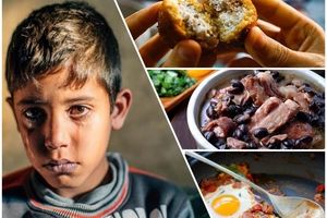 تصاویری از آنچه کودکان سراسر جهان می‌خورند