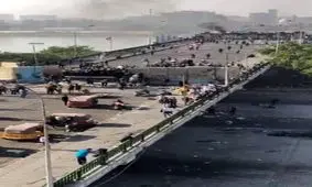 حمله مجدد افراد مسلح به معترضان عراقی در منطقه "السنک" بغداد/ آمریکا و فرانسه محکوم کردند