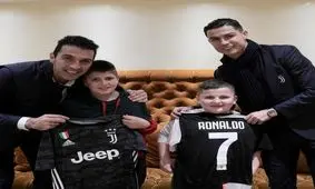 اقدام زیبا رونالدو و بوفون در آلبانی