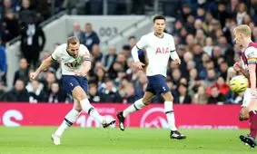 برتری پرگل تاتنهام مقابل برنلی