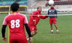 ماهینی-سیدجلال؛ کاپیتان‌ها در تنیس-فوتبالی!