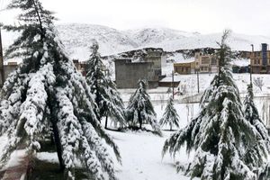 بارش برف راه ارتباطی بیش از ۴۰۰ روستای دلفان را مسدود کرد