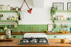 تغییر رنگ آشپزخانه؛ ایده‌هایی که شما را وسوسه می‌کنند!