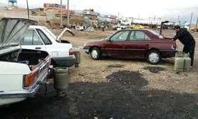 جولان بمب‌های گازی متحرک در خیابان‌های زاهدان / عکس