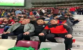 کادر فنی امید در فینال جام باشگاه‌های جهان