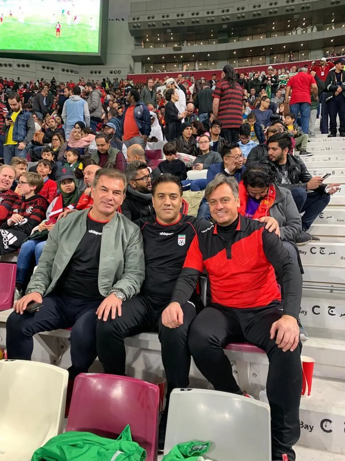 کادر فنی امید در فینال جام باشگاه‌های جهان